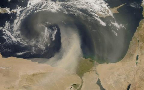A sivatagi por egészségügyi hatásainak megértése a mediterrán országokban